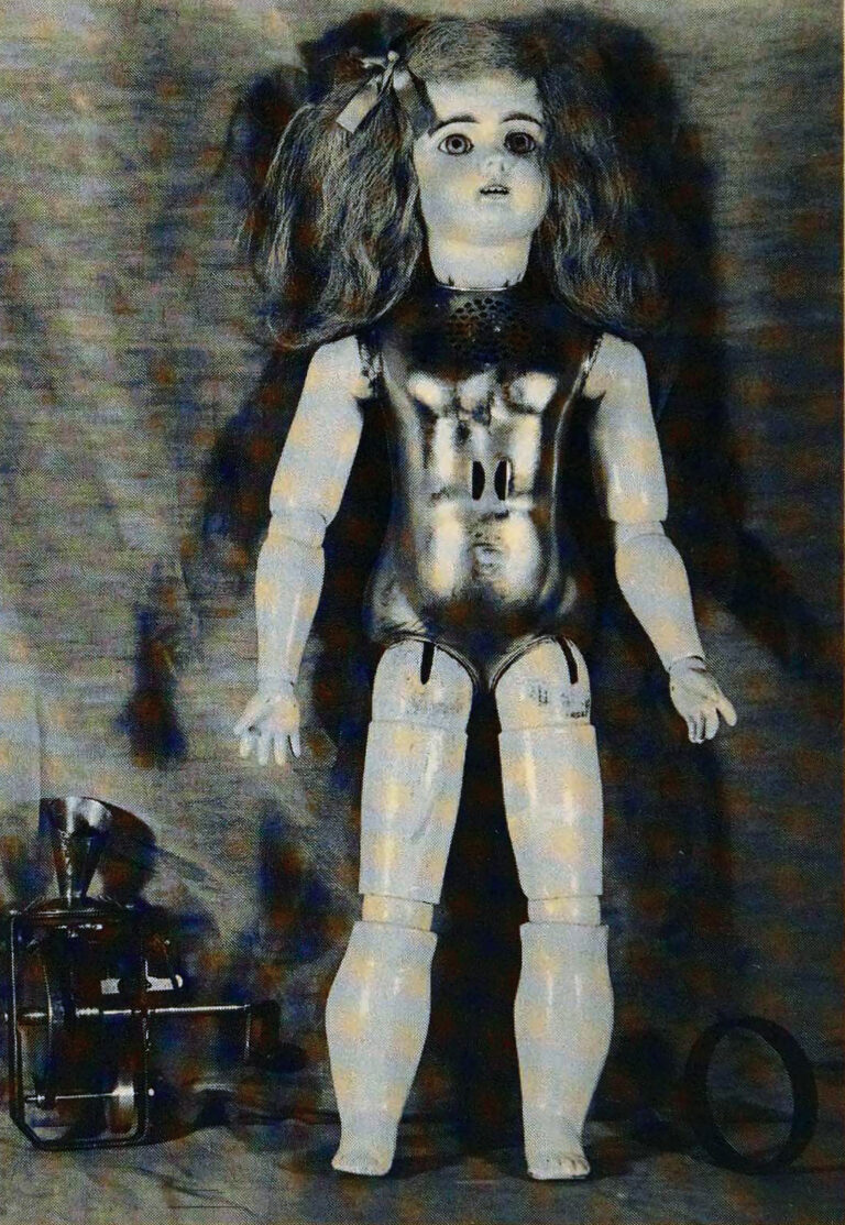 An original Edison talking doll made in 1890
