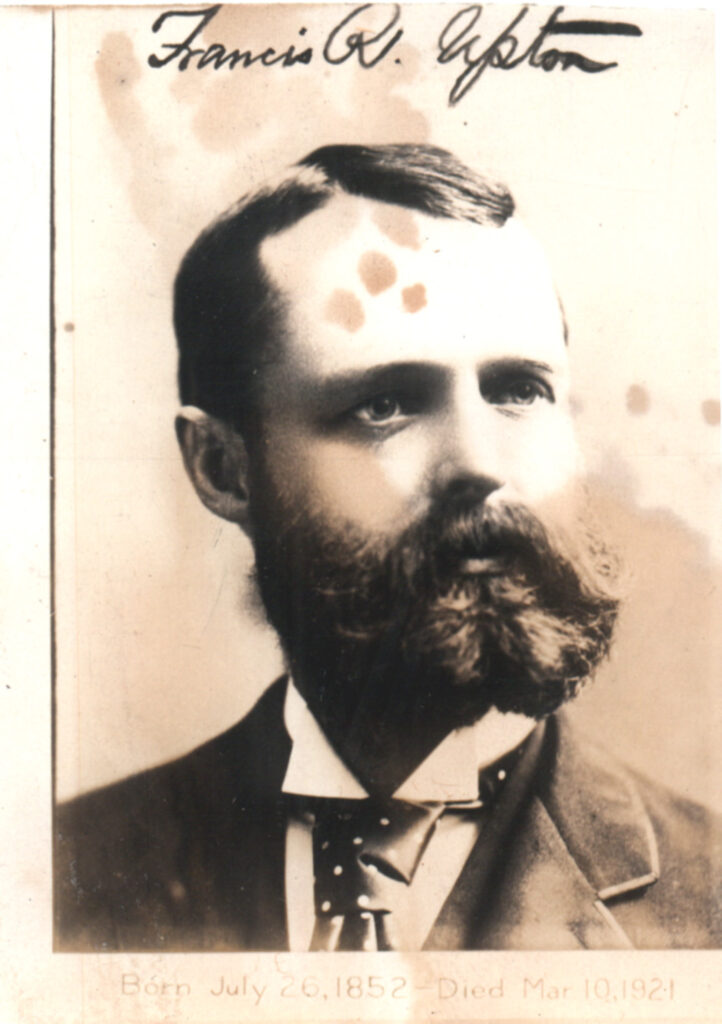 Portrait of physicist and Edison associate Francis Robbins Upton