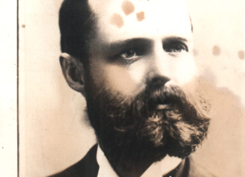 Portrait of physicist and Edison associate Francis Robbins Upton