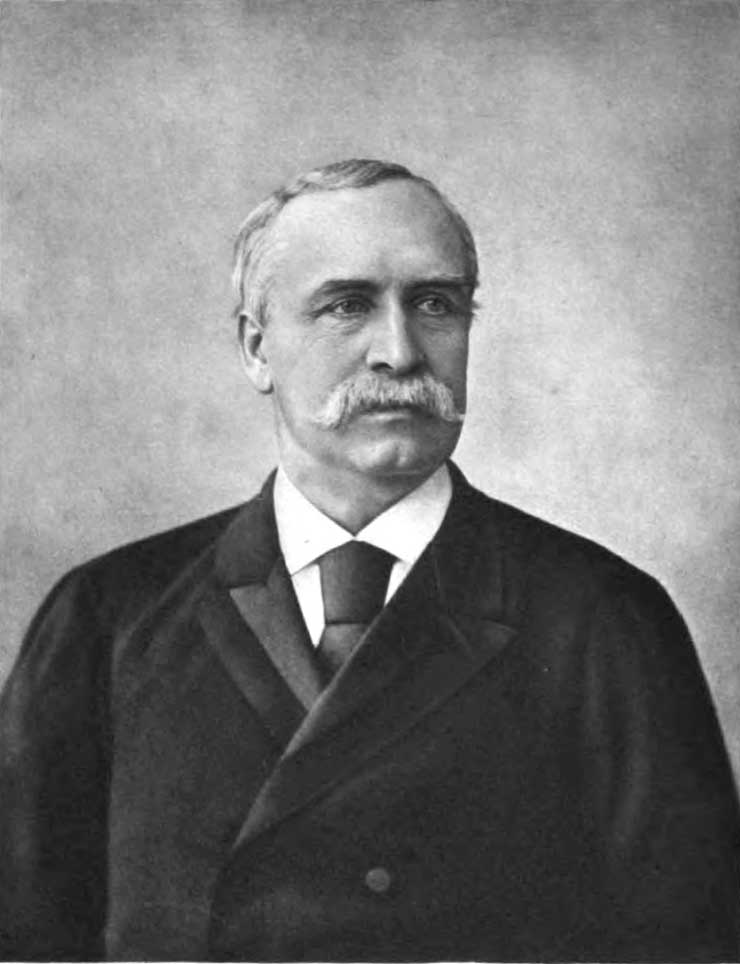 Financier Henry Villard in 1887