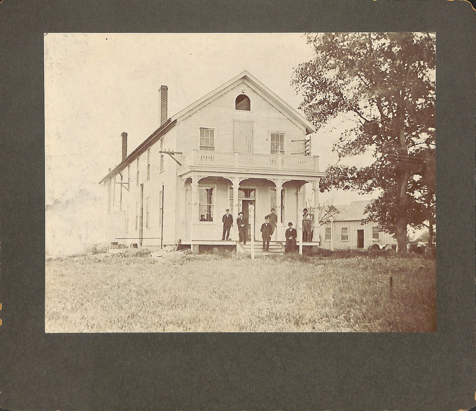 Thomas Edison’s Menlo Park laboratory complex in 1879