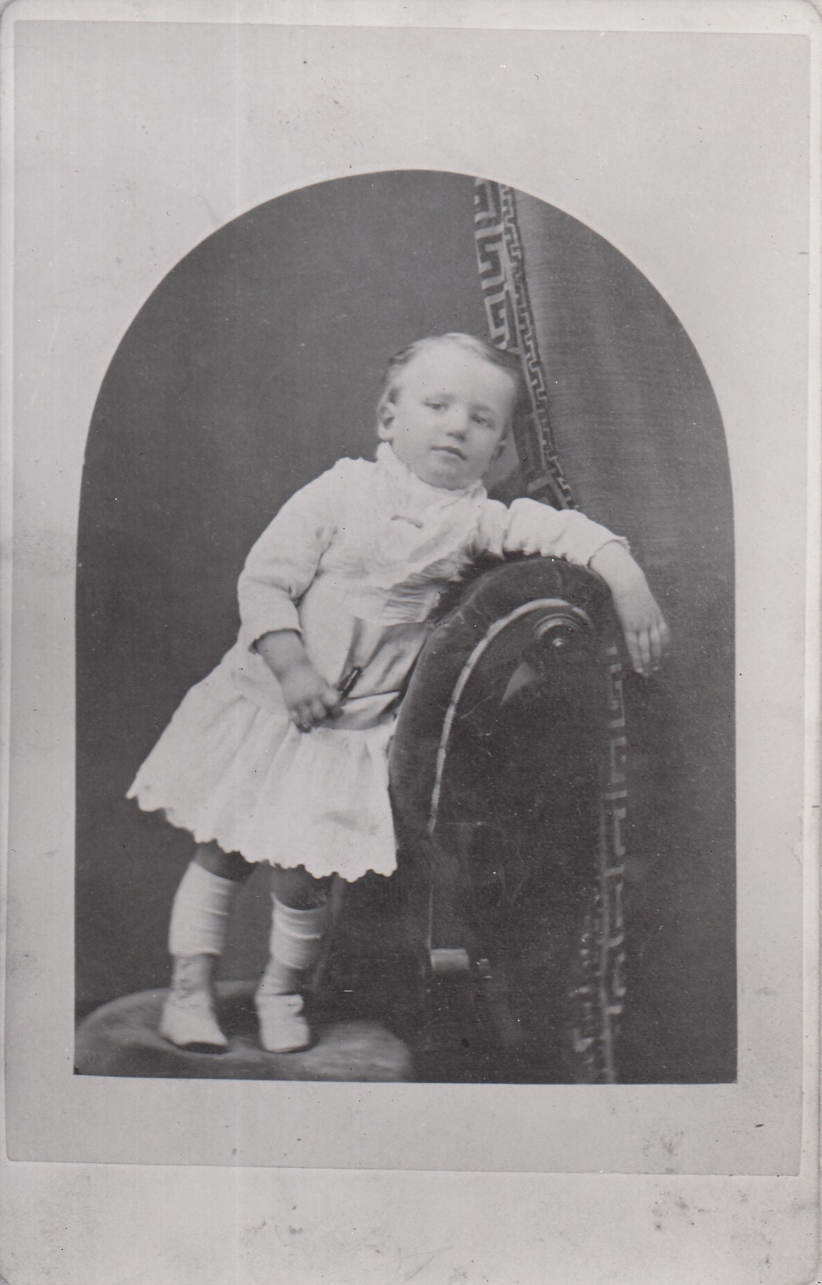 Thomas Alva Edison Junior as a young boy around 1878