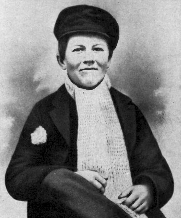 Thomas Edison aged about fourteen in 1861